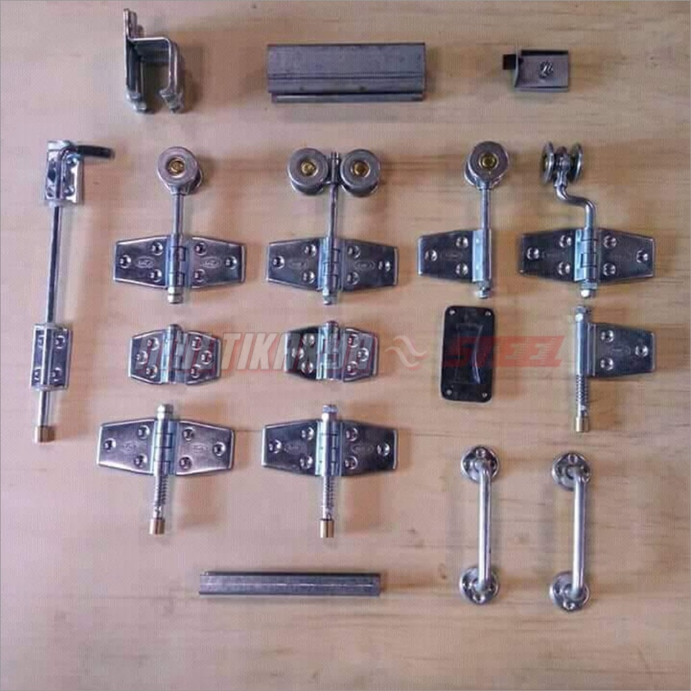 Engsel, Handle, dan Kunci Pintu Plat Multi Karya Steel