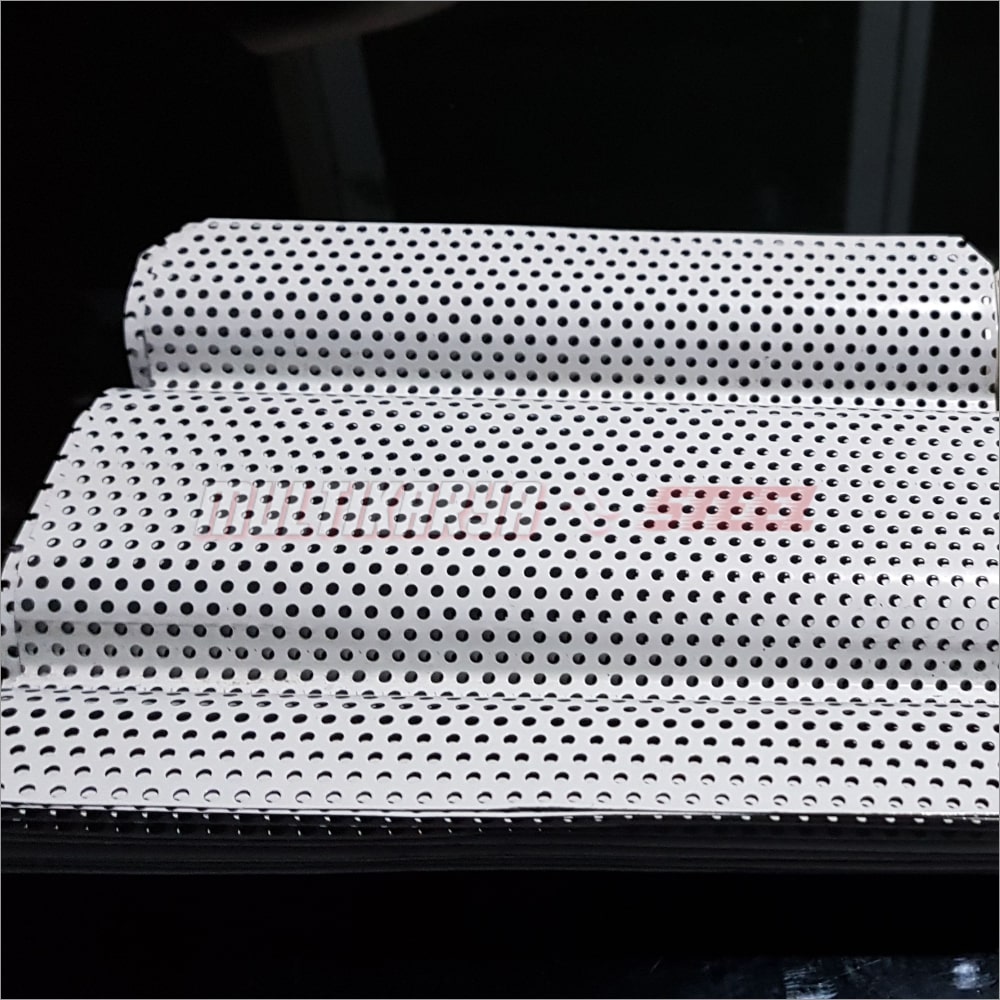 Slat Perforated Rolling Door One Sheet Multi Karya Steel